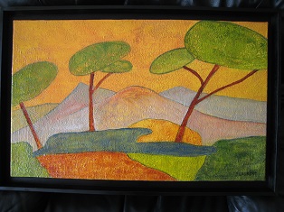 peinture de Josette Bude Laurent